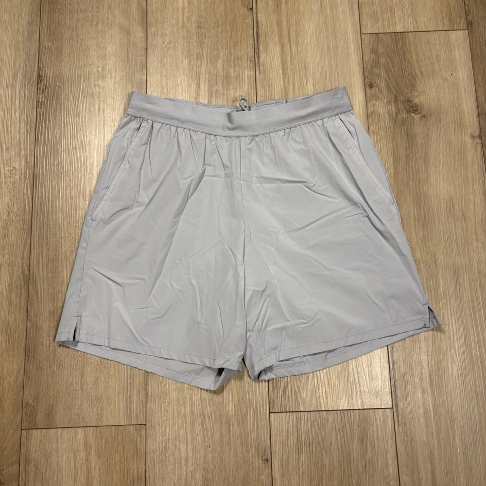 FLX Shorts Mens Small Gray Running Jogging Track Gym‎ Basketball Baggy Loose